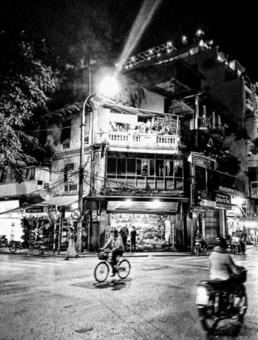 Old Hanoi Night Corner