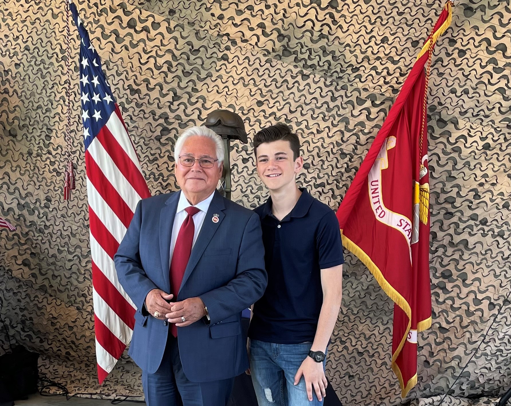 Charming and Talented, Alexander James Rodriguez Sings ‘California’ to Senator Bob Archuleta